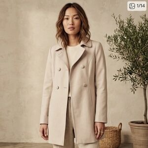 H&M Cream Trench Coat